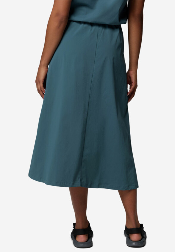 Юбка женская Columbia Chill Creek Long Woven Skirt, Зеленый
