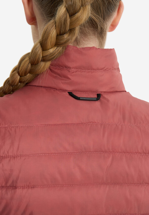 Жилет пуховый женский Jack Wolfskin Pilvi, Красный