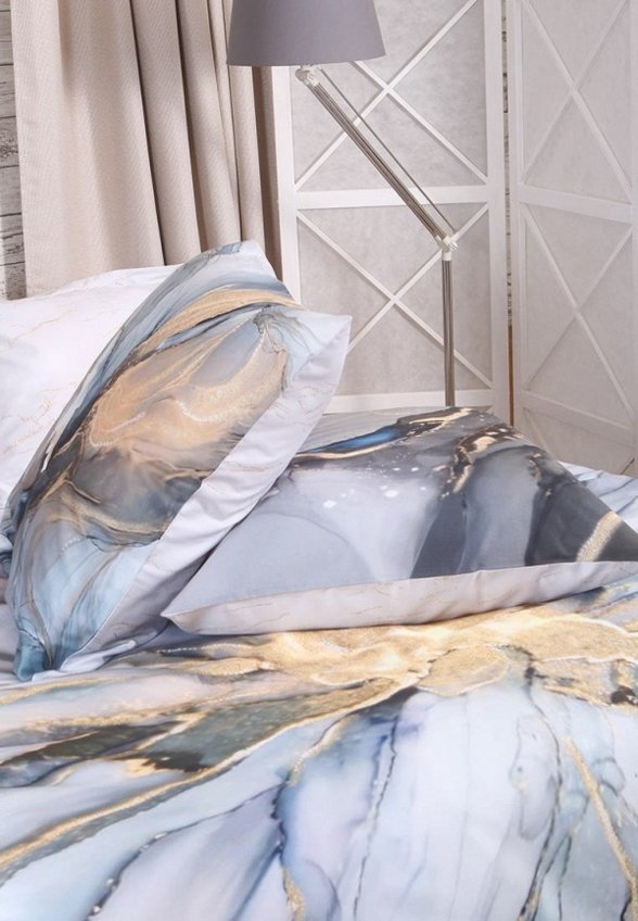 Постельное белье Евро Mona Liza