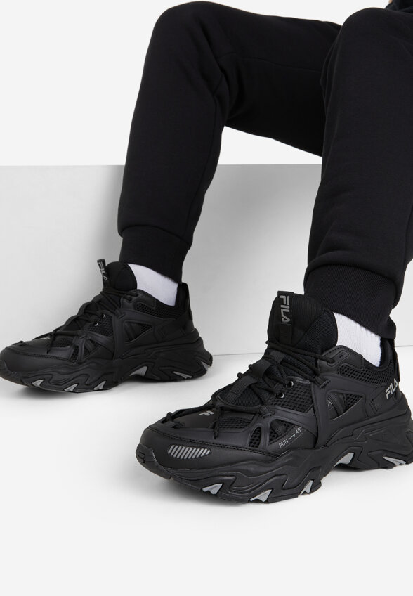 Кроссовки мужские FILA Trace Low M, Черный