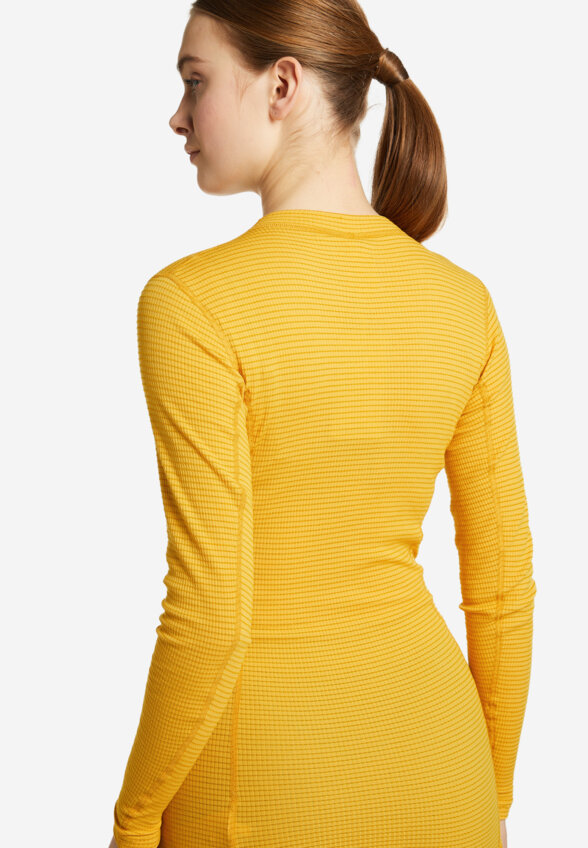 Термобелье верх женское Craft Pro Wool Extreme, Желтый