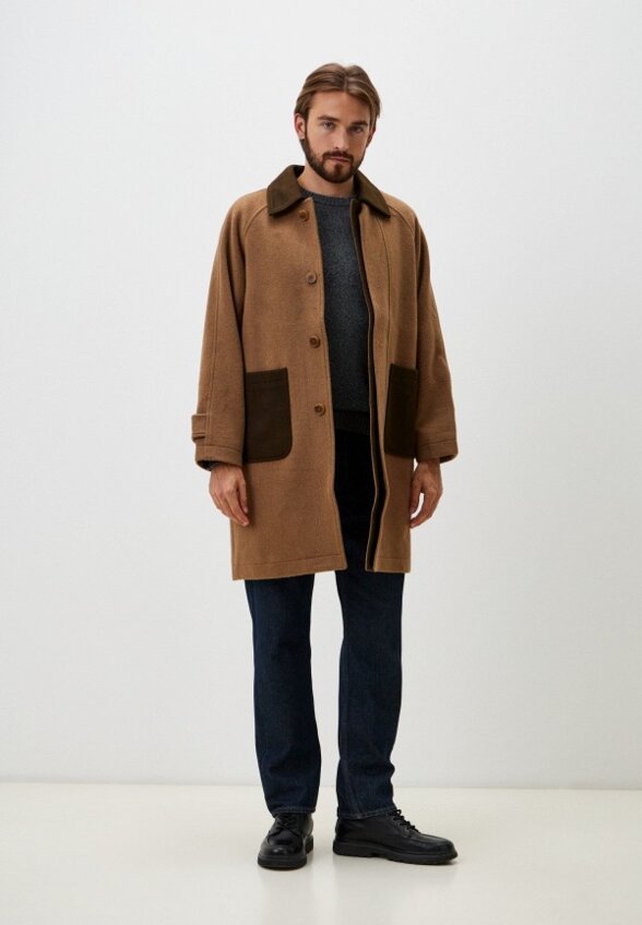 Пальто однобортное Rushbay