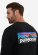 Лонгслив мужской Patagonia Logo, Черный5  - превью