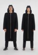 Пальто однобортное IZ131  - превью