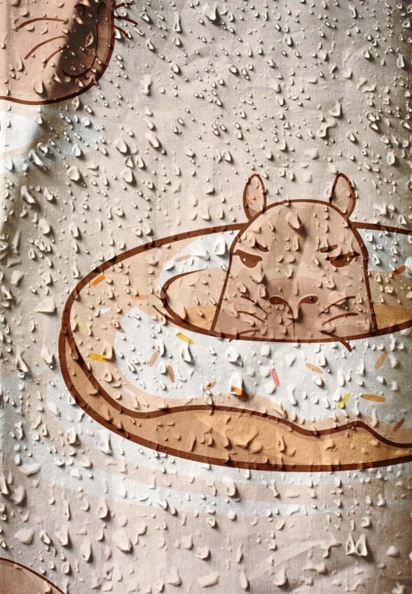 Штора для ванной Crazy Getup