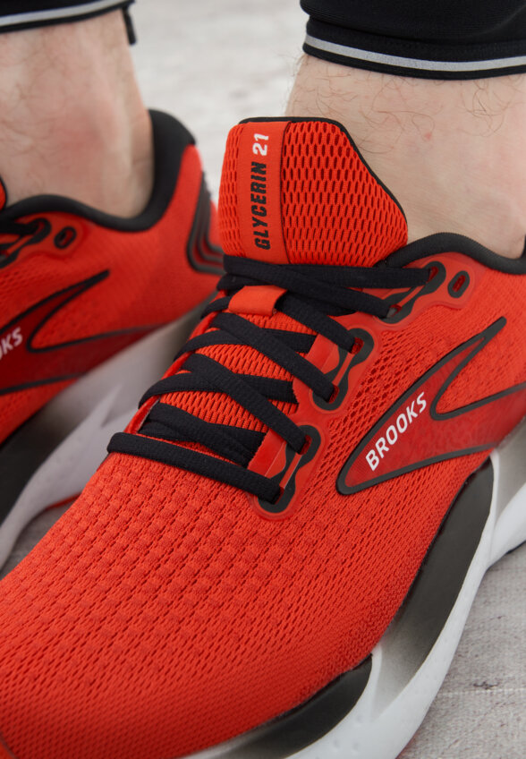 Кроссовки мужские Brooks Glycerin 21, Красный