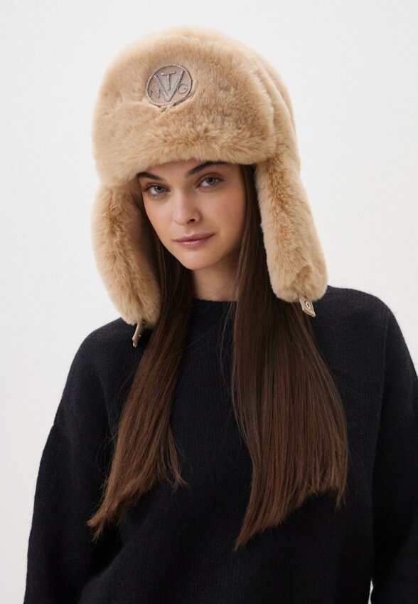 Шапка и брошь VNTG vintage+