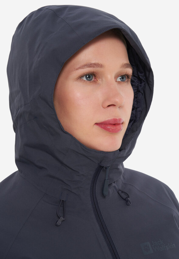 Куртка утепленная женская Jack Wolfskin Heidelstein, Серый