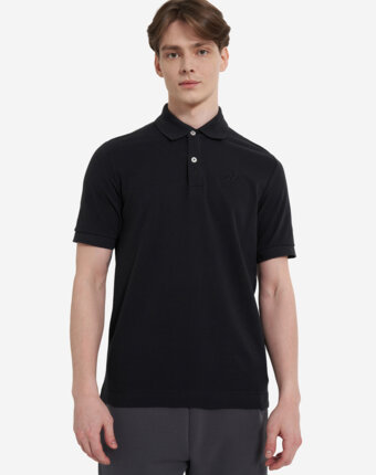 Поло мужское Kappa Polo d’Origini, Черный женщинам