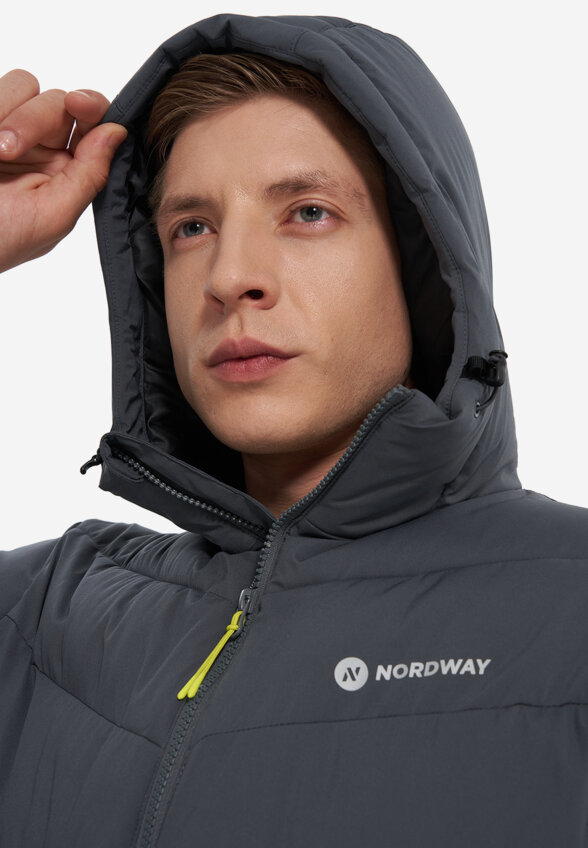 Пуховик мужской Nordway, Серый