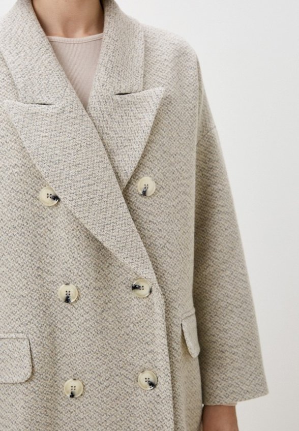 Пальто двубортное Belucci