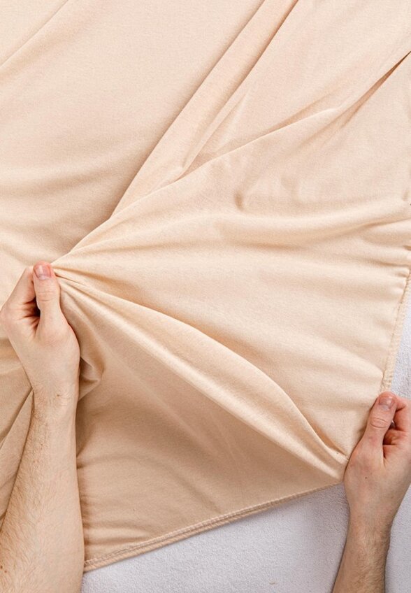 Простыня 1,5-спальная Ночь нежна