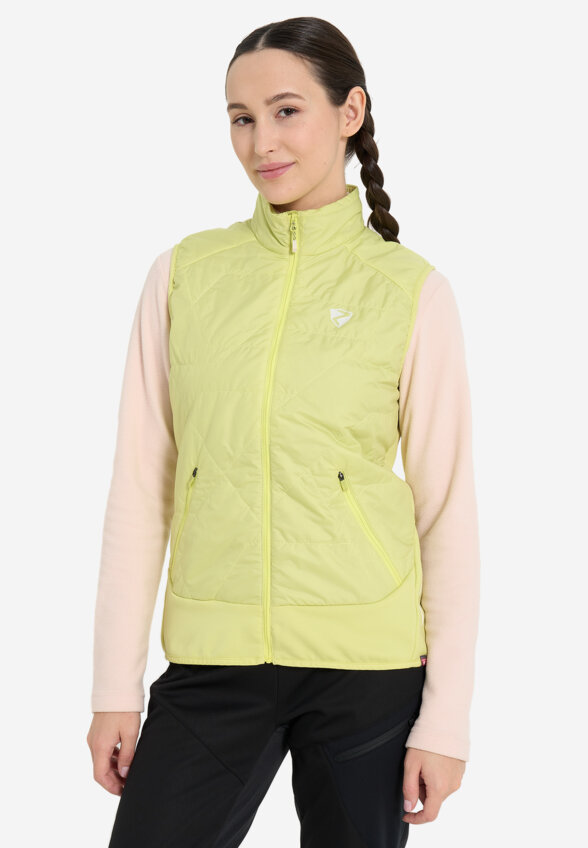 Жилет для беговых лыж женский Ziener Narta, Зеленый