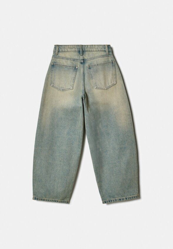 Винтажные джинсы Baggy Fit для девочек