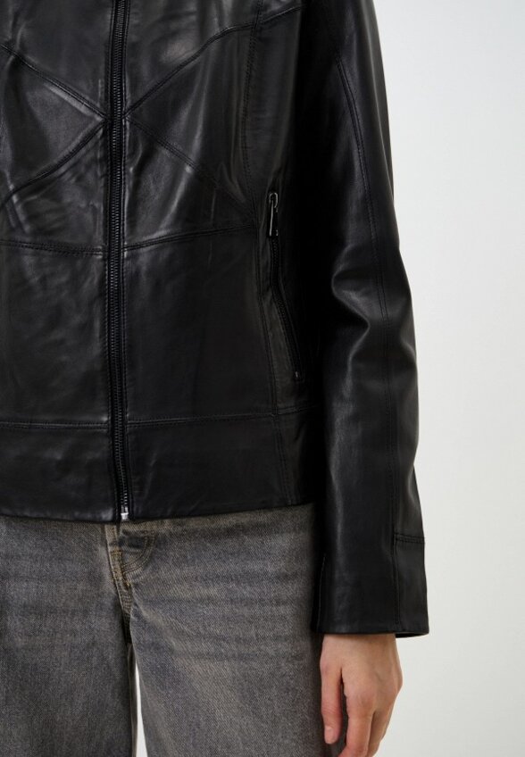 Куртка кожаная Снежная Королева