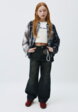 Винтажные джинсы Baggy Fit для девочек5  - превью