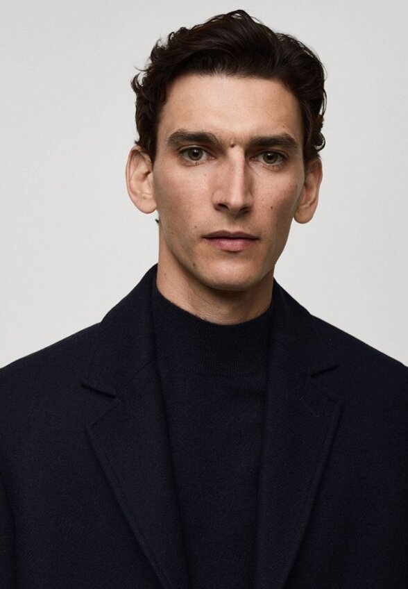 Пальто однобортное Mango Man