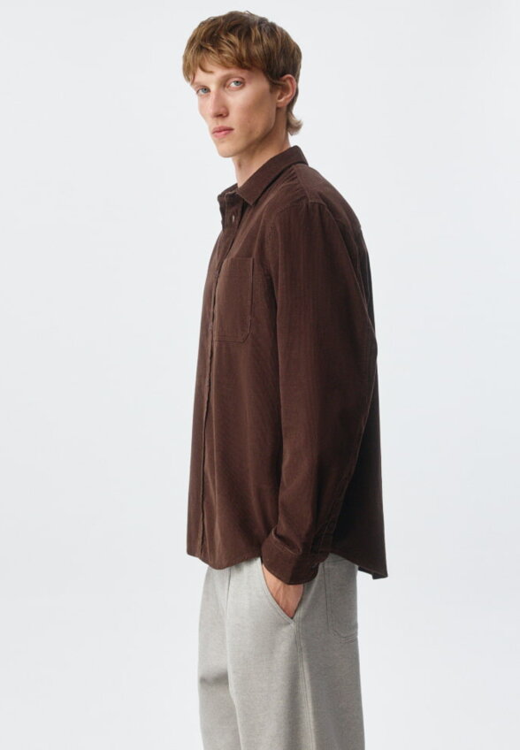 Вельветовая рубашка REGULAR FIT