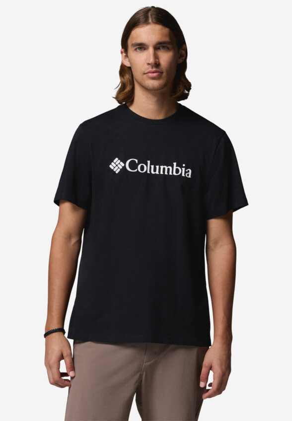 Футболка мужская Columbia CSC Basic Logo Tee, Черный