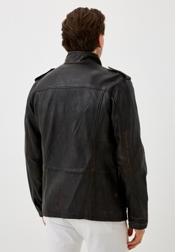 Куртка кожаная Jorg Weber