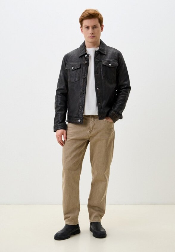 Куртка кожаная Jorg Weber