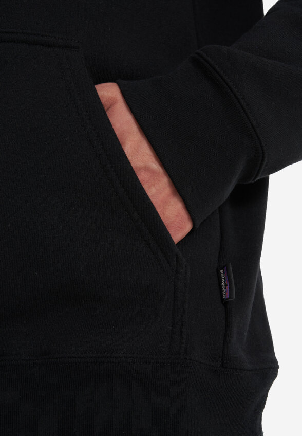 Худи мужское Patagonia Logo Uprisal, Черный