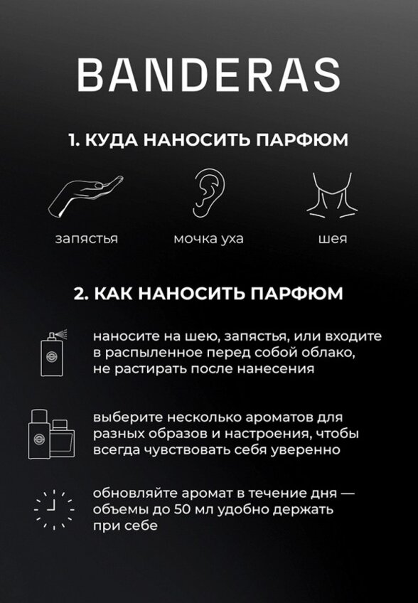 Парфюмерная вода Antonio Banderas