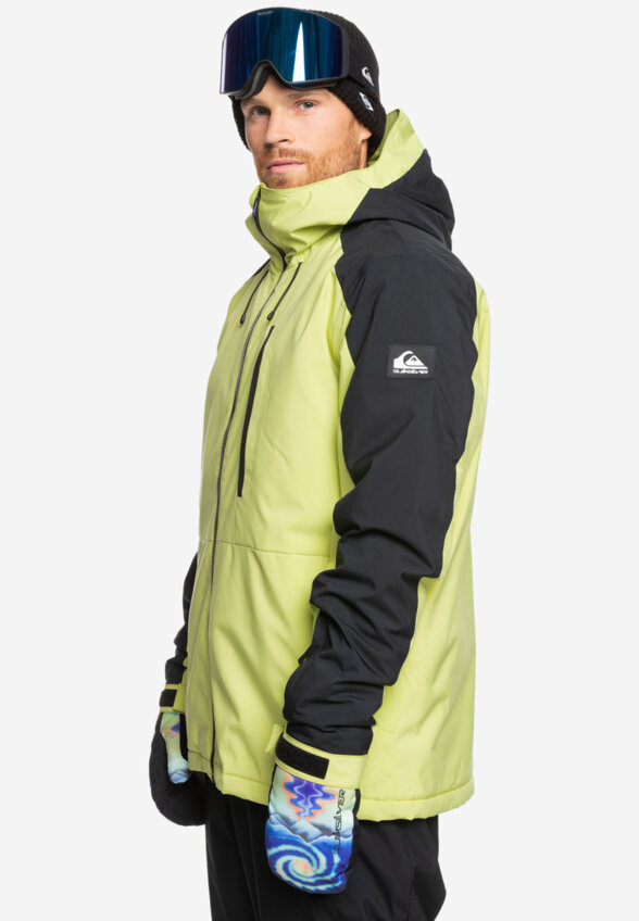 Куртка сноубордическая мужская Quiksilver Mission Block, Желтый