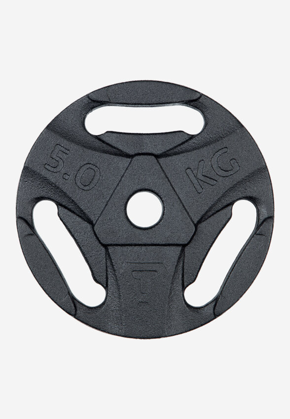 Диск 5 кг чугунный Torneo, Черный