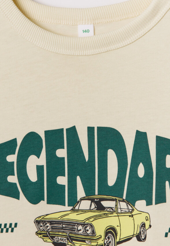Футболка оверсайз с принтом для мальчиков