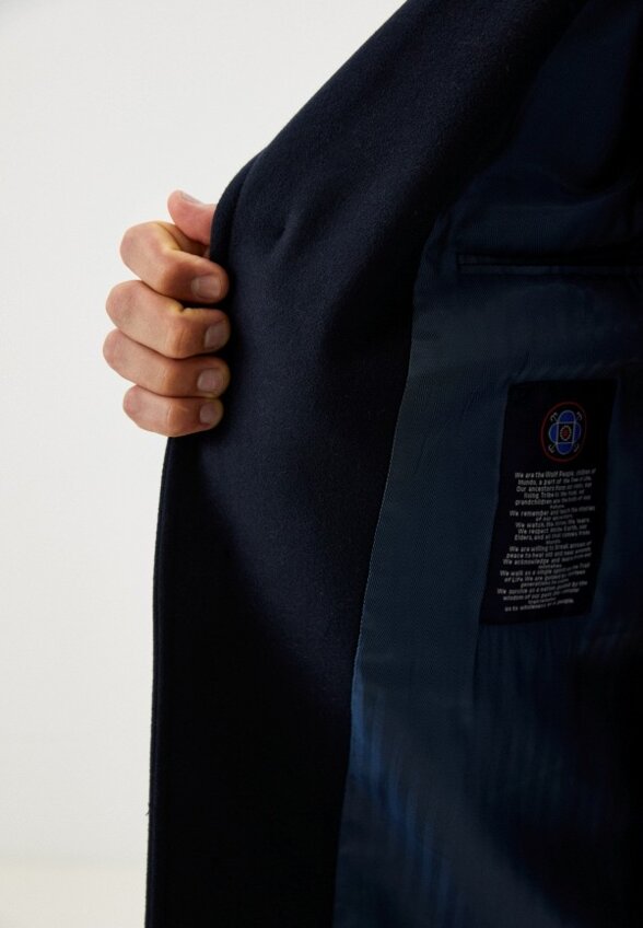 Пальто однобортное Cudgi