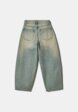 Винтажные джинсы Baggy Fit для девочек4  - превью
