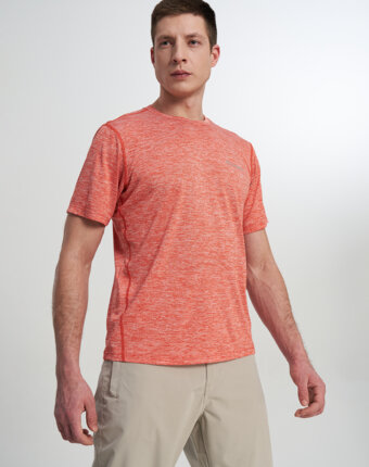 Футболка мужская Columbia Deschutes Runner Short Sleeve Shirt, Красный женщинам