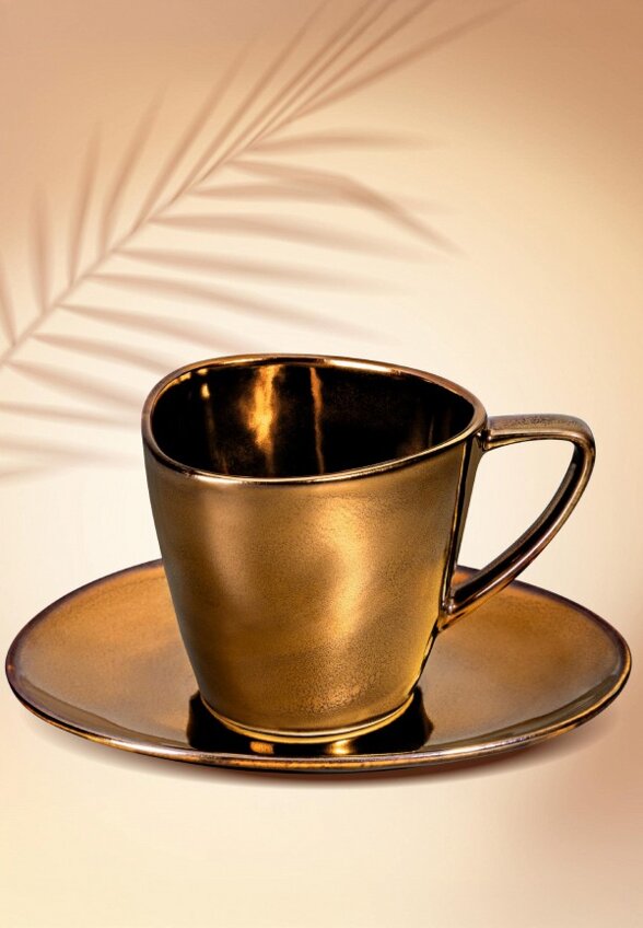 Чашка с блюдцем Elan Gallery