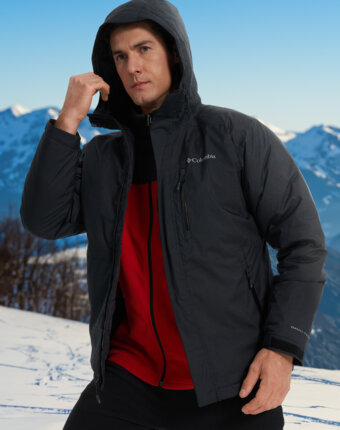 Пуховик мужской Columbia Oak Harbor II Insulated Jacket, Черный женщинам