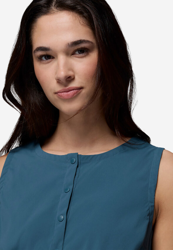 Майка женская Columbia Chill Creek Woven Tank, Зеленый