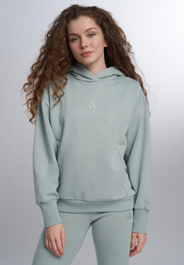 Худи женское adidas, Зеленый