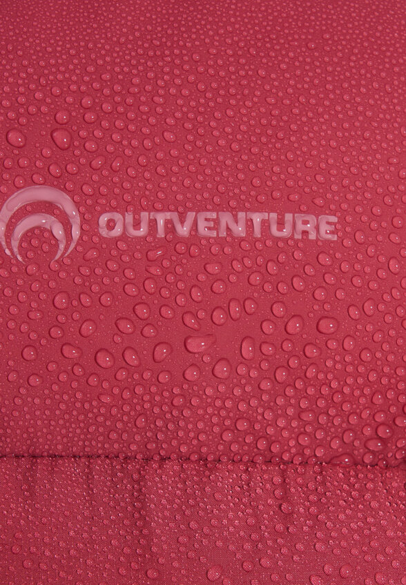 Пуховик женский Outventure Alakol, Красный