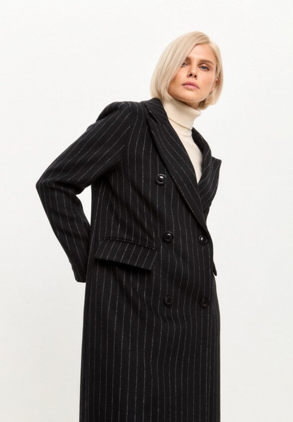 Пальто двубортное Noele Boutique