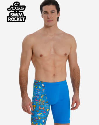 Джаммеры мужские Joss x Swim Rocket, Синий женщинам