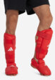 Защита голени и стопы adidas WKF Shin & Removable Foot, Красный5  - превью