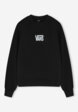 Свитшот мужской Vans Stretch Logo Crew, Черный9  - превью
