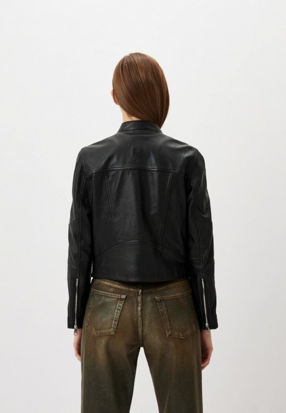 Куртка кожаная Boss