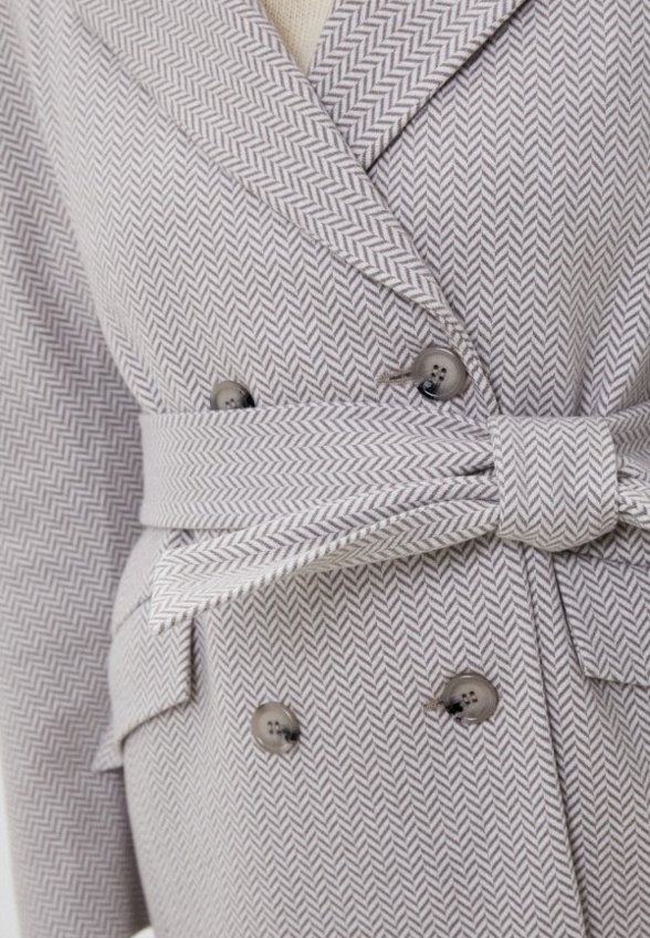 Пальто двубортное Снежная Королева