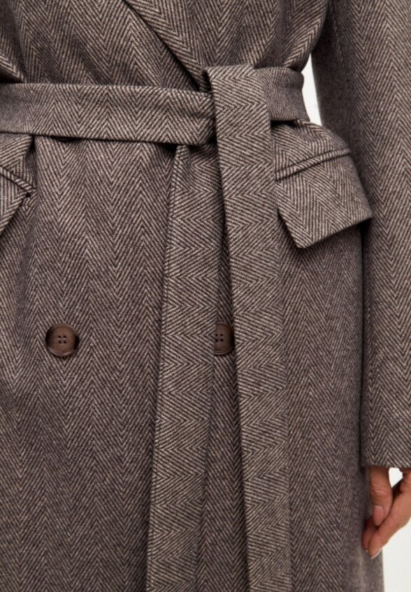 Пальто двубортное Noele Boutique