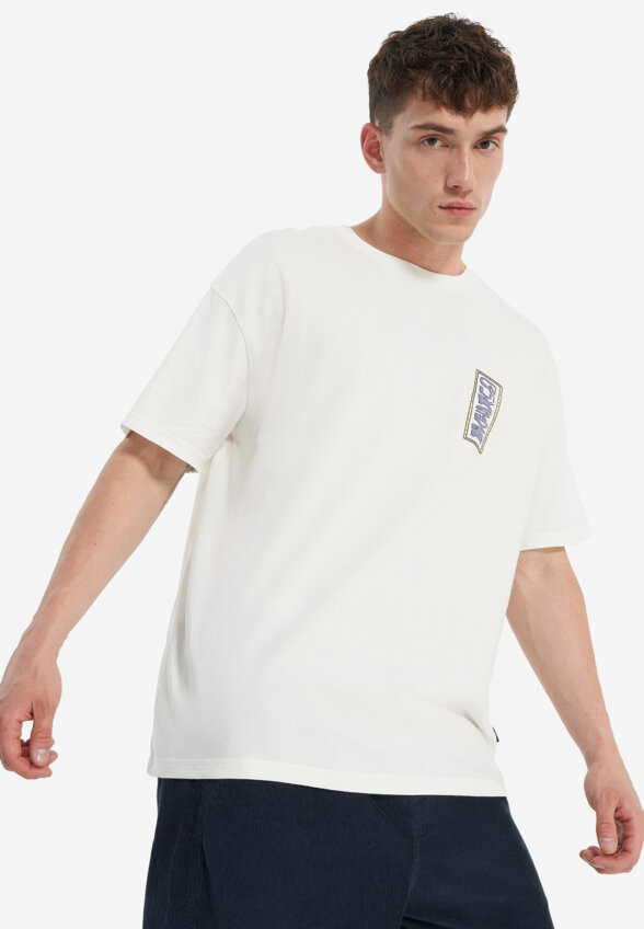 Футболка мужская оверсайз Quiksilver Sunrise Bowl, Белый