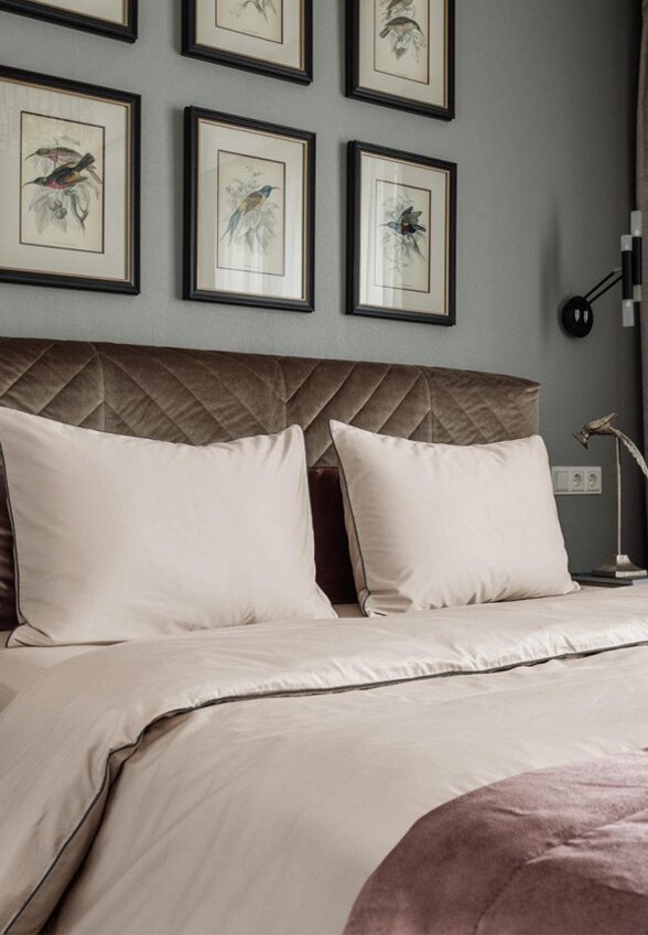 Постельное белье Евро Soft Silver