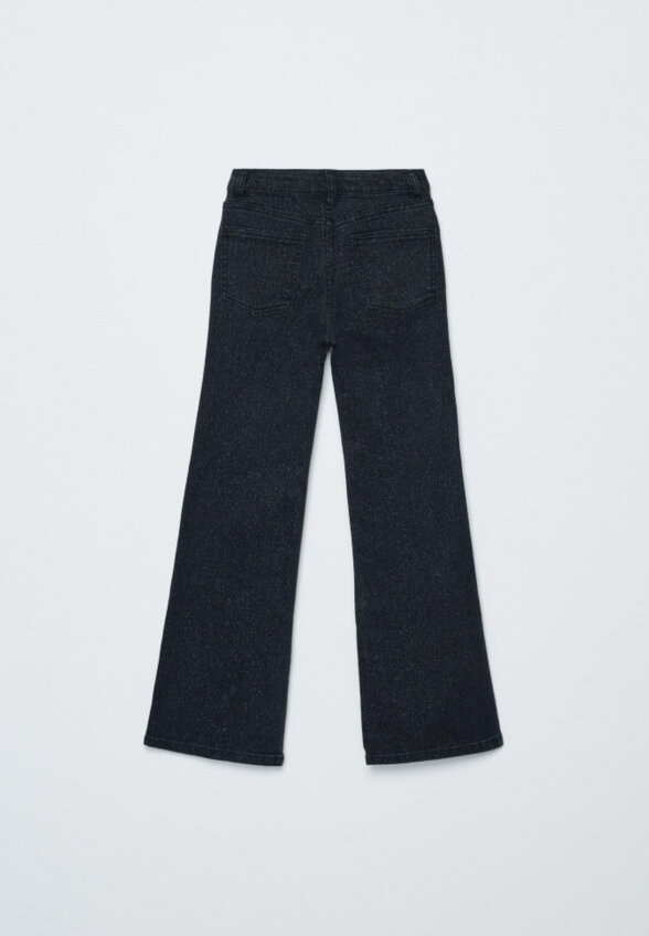Джинсы Bootcut с люрексом для девочек
