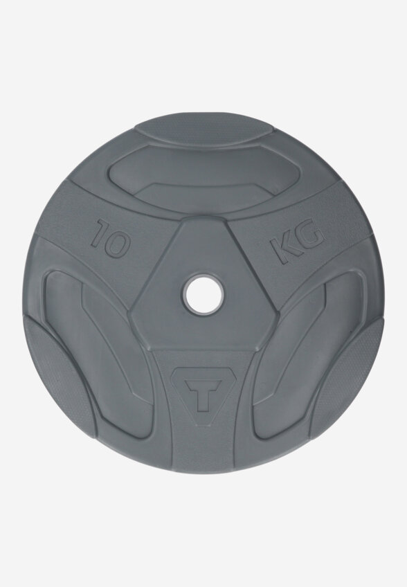 Диск 10 кг в корпусе из ПВХ Torneo, Серый