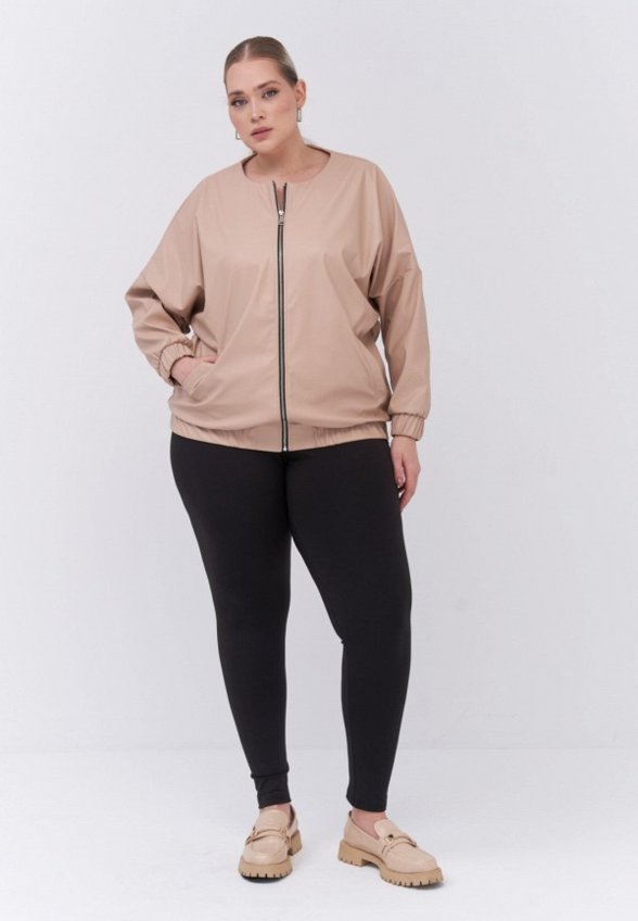 Куртка кожаная Артесса